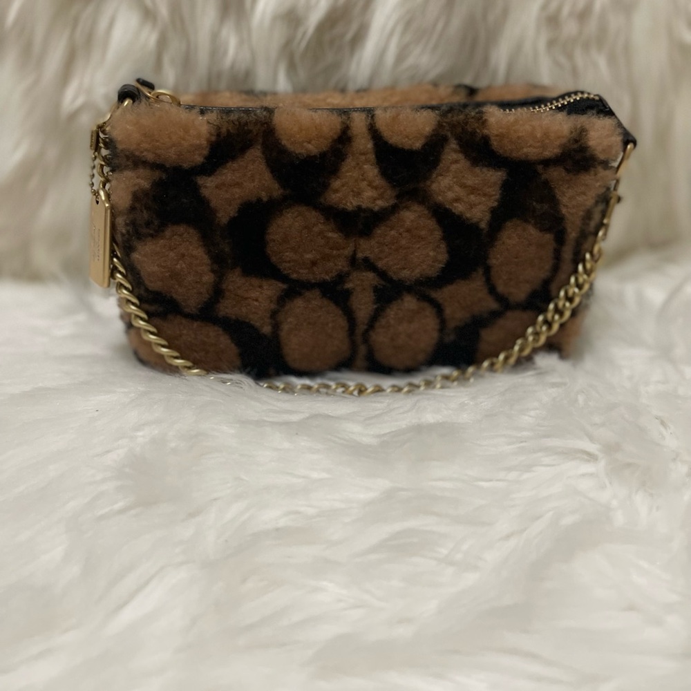 Brown Patterned Women's Bag